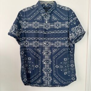 MENS Banana Factory Button Up-M
